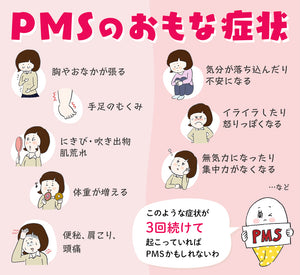 【挿絵画像】PMSのおもな症状